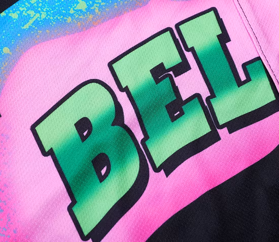 Byval Custom Stripe Baseball-Trikot aus Baumwoll-Polyester-Mischgewebe, Trainingstrikots, Sportbekleidung im Großhandel