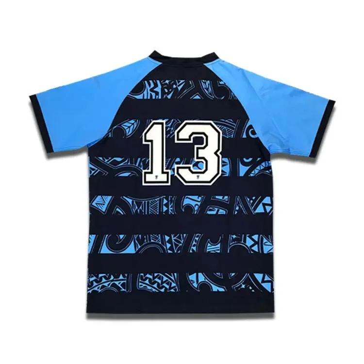 Custom Sublimation 100% Polyester Cheap Rugby Shirt Rugby Jersey Rugby Uniform Rugby Team Wear Rugby Kits Rugby Wear