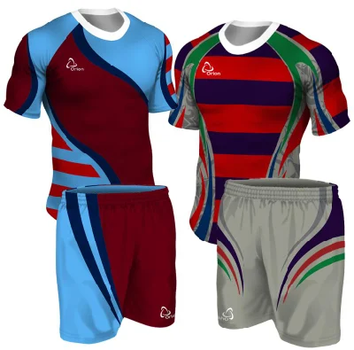 Neuestes Design Herren-Rugby-Trikot, individuelle Sublimations-Sportbekleidung
